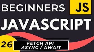 Callbacks Promises Async Await  JavaScript Fetch API Explained [upl. by Clarisse]