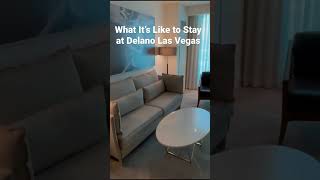 What It’s Like To Stay at the Delano Las Vegas [upl. by Yendys539]