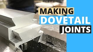 Making Metal DOVETAIL JOINTS [upl. by Marr]