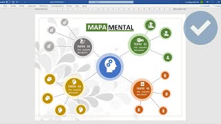 COMO CREAR UN MAPA MENTAL EN WORD [upl. by Pasol]