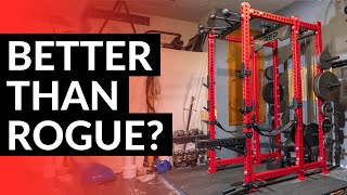 Rep PR5000 V2 Power Rack Review Better than Rogue Monster Rack [upl. by Laise482]