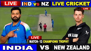 🔴Last 3 Over INDIA vs New Zealand LIVE [upl. by Nennek]