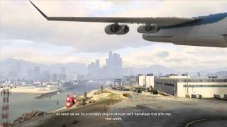 GTA 5 Adventures  Jumping an atv out of a Cargo Plane [upl. by Atthia575]