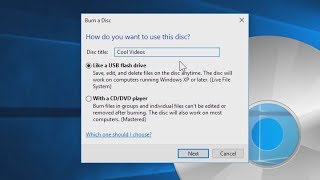 Windows 10 How to burn CDs and DVDs [upl. by Aurlie]