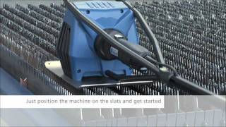 TRUMPF TruTool TSC 100 Laser Slat Cleaner [upl. by Dolan]