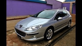 Peugeot 407 SW 20HDI 136hp 2007 [upl. by Nowtna]