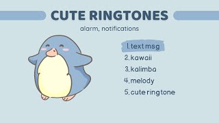 CUTE RINGTONES amp NOTIFICATION SOUNDS FREE  Zedge [upl. by Edmea314]