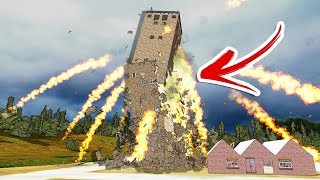 This Game Has the BEST Destruction Physics EVER Destroying Houses With Nukes  Detonate [upl. by Marj]