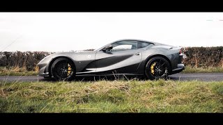 Ferrari 812 Superfast Drive Acceleration amp Sound [upl. by Agueda]