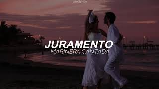 Juramento marinera cantada  Eduardo Quispe · Ítala Rodriguez Letra [upl. by Ednalrim]