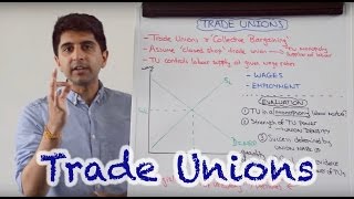 Trade Unions  Labour Market Impact [upl. by Nohsed976]