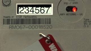 How To Read a Domestic Electronic Meter [upl. by Lonergan]