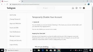 How to Delete Instagram Account on ComputerLaptop Quick amp Simple [upl. by Patsy]