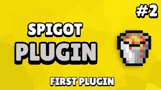 Spigot Custom Plugin Tutorial  First Plugin 2 [upl. by Eibrad]