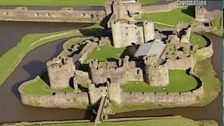 Castle Caernarfon Conwy Harlech and Caerphilly [upl. by Safko675]