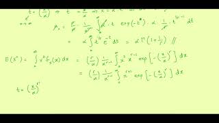 Weibull Distribution Mean and Variance [upl. by Arbua]