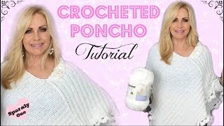 💖 Crocheted Poncho 💖 Tutorial 💖 [upl. by Yelbmik]