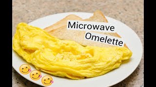 How To Make Microwave Omelette [upl. by Pomeroy]