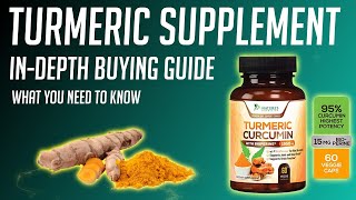 Turmeric Supplements 2022 InDepth Guide  Brand Suggestions [upl. by Thurlough]