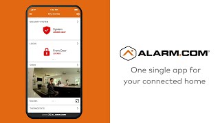 Alarmcom The Only Smart Home App You Need [upl. by Essirahs690]