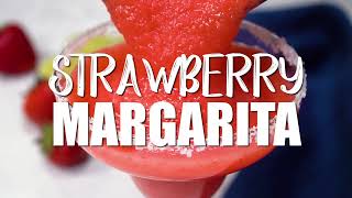 How to Make a Strawberry Margarita [upl. by Ecilahs]