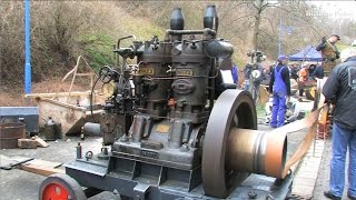 Unterwellenborn  größtes Stationärmotoren Treffen Deutschlands 56 Stationary Engine Rally [upl. by Neetsyrk]