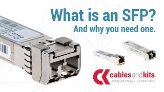 What is an SFP All things optical transceivers [upl. by Ogu437]