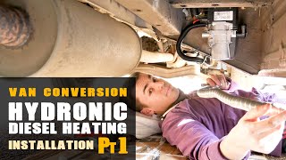 How to Instal Eberspacher Diesel Hydronic Heater STEP BY STEP [upl. by Ssidnac186]