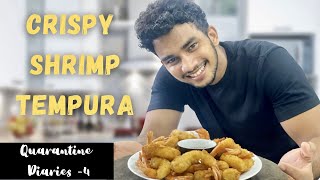 Quick amp Easy Crispy Prawn Tempura at home  Shrimp Tempura  Wild Cookbook [upl. by Notliw496]