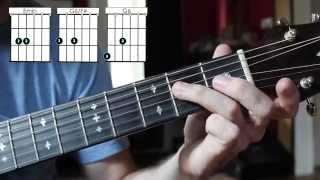 How to Play Summertime on the Guitar  Doc Watson George Gershwin Beginner Lesson [upl. by Eiramanitsirhc357]