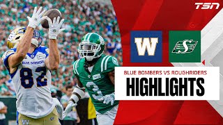 Week 13 Blue Bombers vs Roughriders [upl. by Sholem573]