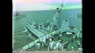 Collision HMCS Preserver and HMS Penelope 1988 [upl. by Alial489]