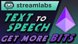 How to setup text to speech on Twitch with Streamlabs OBS and earn bits [upl. by Atinele]