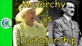 Difference Between Monarchy and Dictatorship [upl. by Notlok207]