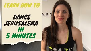 Jerusalema Dance  Easy 5 Minute Tutorial For Beginners [upl. by Aiello]