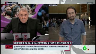 Al Rojo Vivo Enfrentamiento entre Ferreras y Pablo Iglesias por la trama de las cloacas del Estado [upl. by Irahk471]