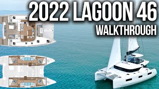 Lagoon 46 Catamaran Walkthrough [upl. by Jeannine]