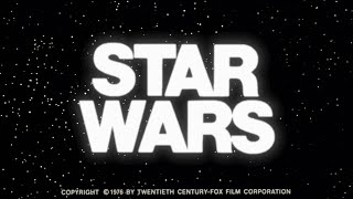 STAR WARS Original Trailer Restored  1976 [upl. by Michella]