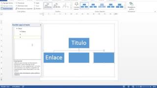 Crear mapa conceptual en Word utilizando SmartArt [upl. by Ellened]