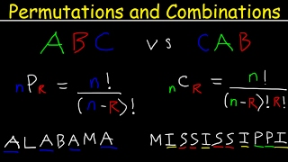 Permutations and Combinations Tutorial [upl. by Beall]