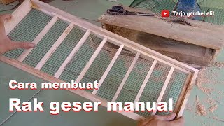 How to Make a Manual Egg Incubator Shelf Rack System [upl. by Anaujik]