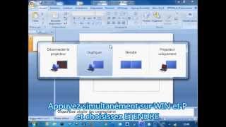 Tutoriel Mode présentateur sur Power Point 2007 [upl. by Yllor]