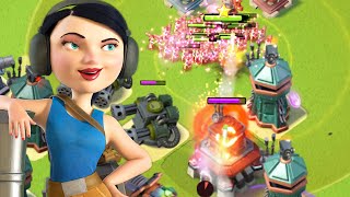 Boom Beach LOW Level Zooka Attacks [upl. by Laekim]