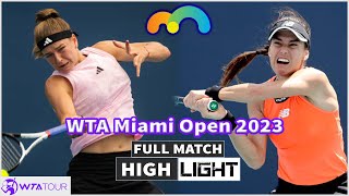 Sorana Cirstea vs Karolina Muchova [upl. by Norted850]