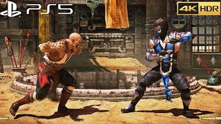 Mortal Kombat 11  PS5™ Gameplay 4K [upl. by Atilamrac]