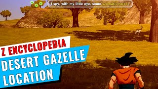 Desert Gazelle Dragon Ball Z Kakarot Location  Where To Find  Tips amp Tricks  GameClubz [upl. by Asenaj]