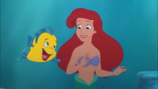 The Little Mermaid Ariels Beginning  How Ariel met Flounder [upl. by Halette]