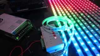 How to Build an LED Display 1 Basic Wiring and Setup WS2801 LEDs [upl. by Selma780]