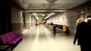 Manchester Airport Terminal 2 Arrivals Alleyway [upl. by Neelahtak]