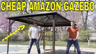 One of the cheapest gazebos on Amazon [upl. by Benni208]